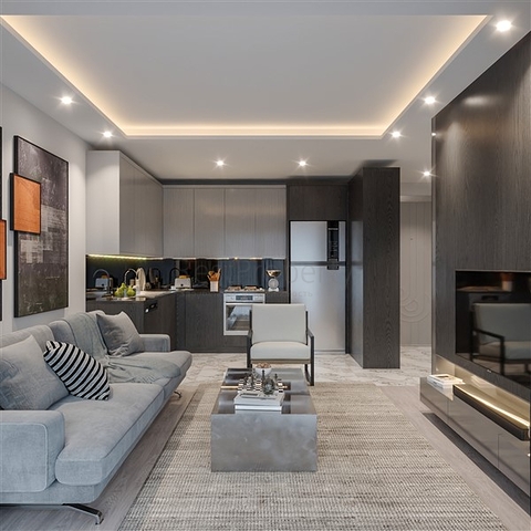 شقق في مجمع قيد الإنشاء في منطقة توميوك