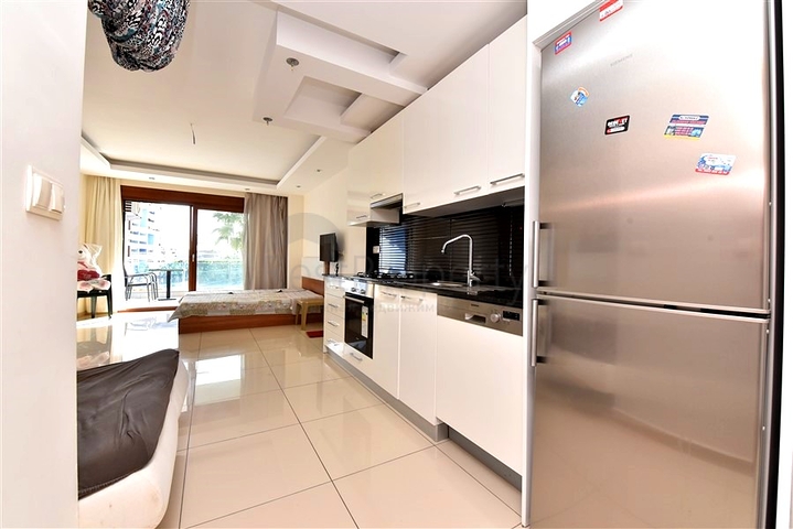 شقة استوديو 0 + 1 في منطقة سكنية في ألانيا شقة استوديو 0 + 1 في منطقة سكنية في ألانيا