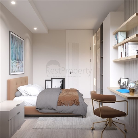 شقق في مجمع قيد الإنشاء مع بنية تحتية غنية في منطقة إردملي