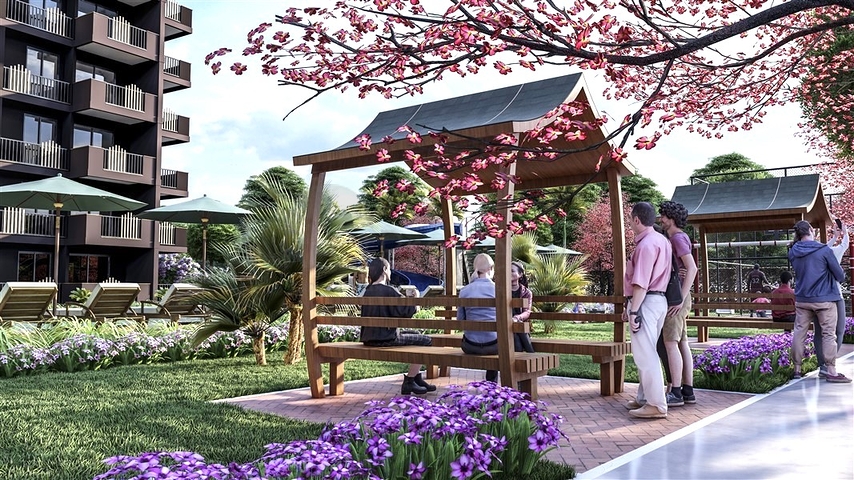 المشروع قيد الإنشاء في منطقة تشيشميل   