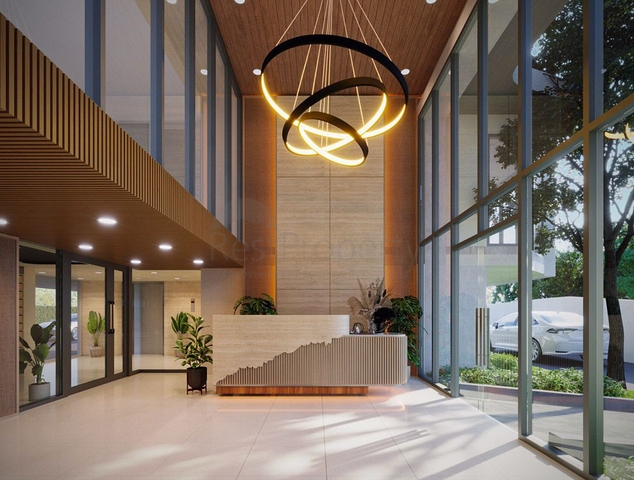 مجمع سكني قيد الإنشاء في منطقة شاطئ بانغ تاو