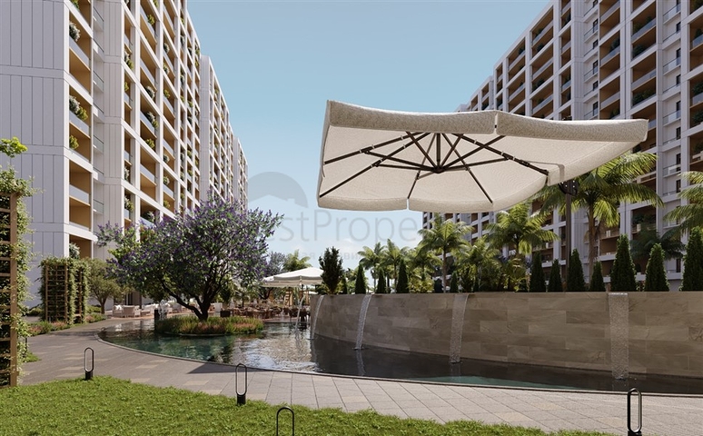 مجمع سكني كبير قيد الإنشاء في منطقة أرباتشبخشيش