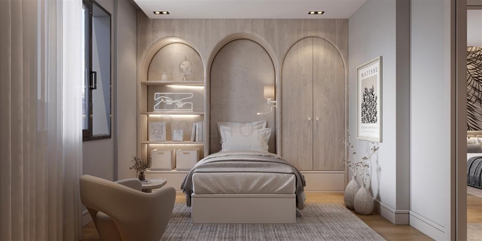 مجمع سكني كبير قيد الإنشاء في منطقة أرباتشبخشيش