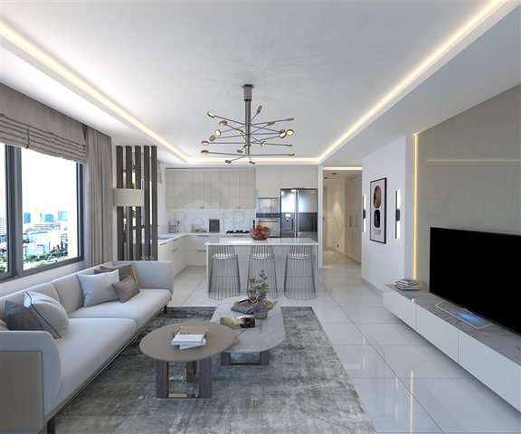 شقق في مجمع فخم تحت الإنشاء على بعد 150 متر من البحر