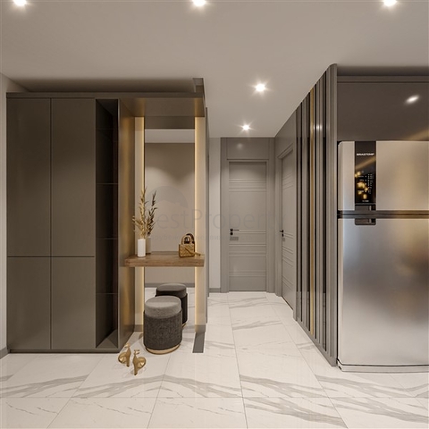 شقق مع بنية تحتية فندقية في منطقة إردملي