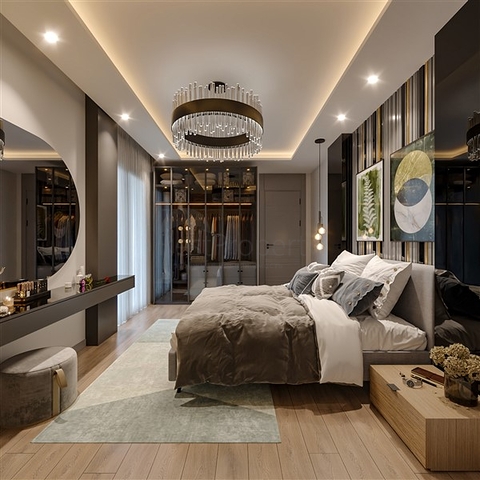 شقق مع بنية تحتية فندقية في منطقة إردملي