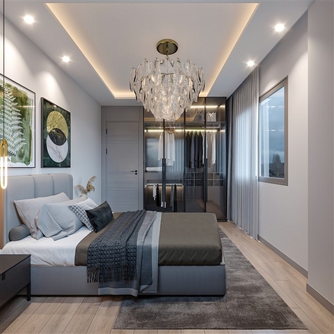 شقق مع بنية تحتية فندقية في منطقة إردملي