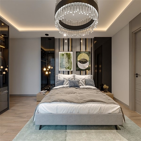 شقق مع بنية تحتية فندقية في منطقة إردملي