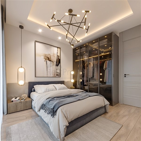 شقق مع بنية تحتية فندقية في منطقة إردملي