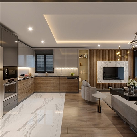 شقق مع بنية تحتية فندقية في منطقة إردملي