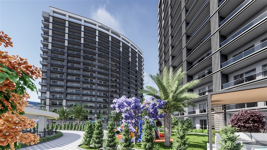 شقق مع بنية تحتية فندقية في منطقة إردملي