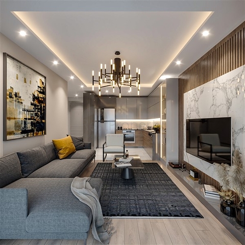 شقق مع بنية تحتية فندقية في منطقة إردملي