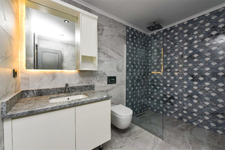 بنتهاوس 2 + 1 مع إطلالات خلابة على البحر في مجمع من الدرجة الممتازة