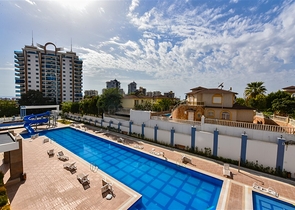 شقة 1+1 في مجمع سكني جديد في منطقة محمودلار