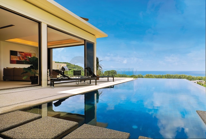 مجمع فيلا مطلة على البحر المفتوح