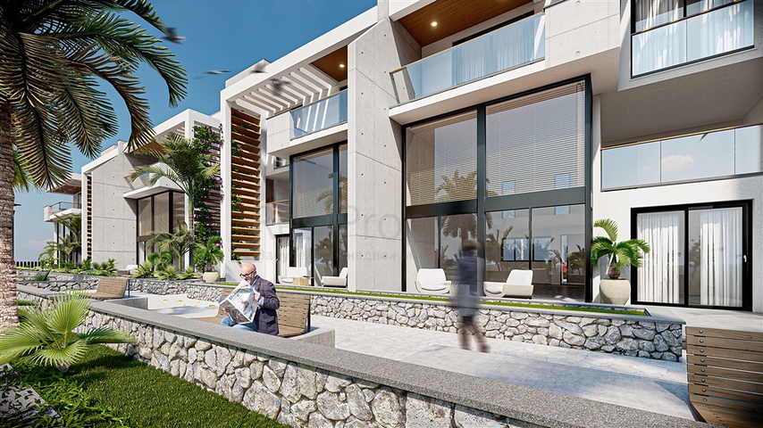 بنتهاوس 250 متر من البحر الأبيض المتوسط في منطقة إسنتبه الخلابة 