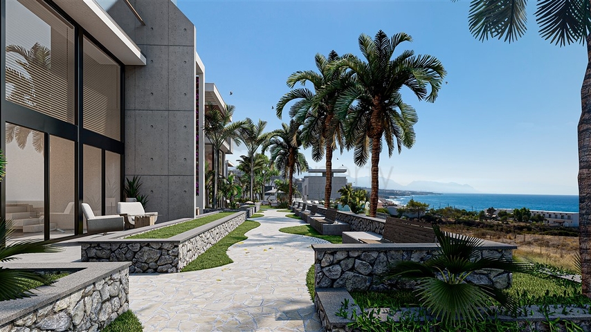 بنتهاوس 250 متر من البحر الأبيض المتوسط في منطقة إسنتبه الخلابة 