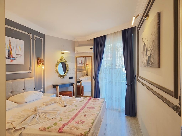 شقة مفروشة 1 + 1 في منطقة أوبا