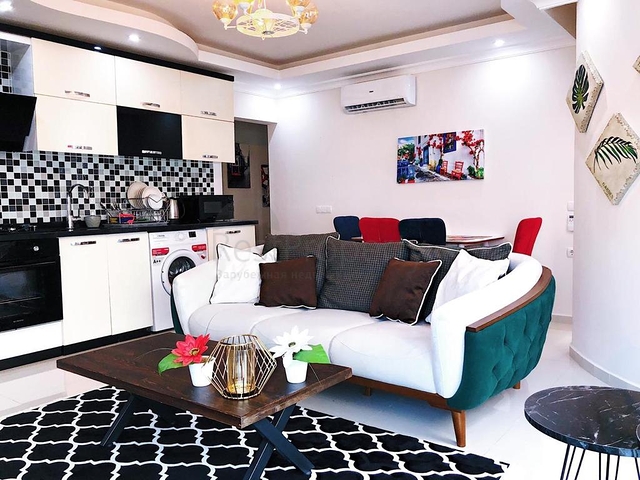 شقة 1+1 في مجمع عائلي فاخر في منطقة كليوباترا