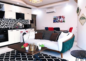 شقة 1+1 في مجمع عائلي فاخر في منطقة كليوباترا