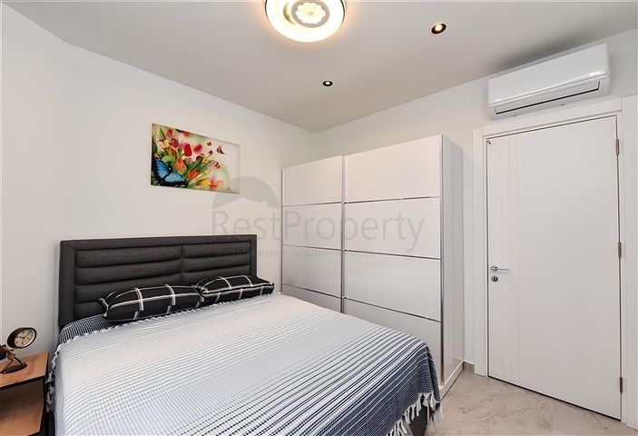 شقة 1+1 مجهزة بالكامل على مسافة قريبة من البحر 