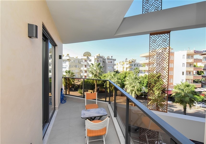 شقة 1+1 مجهزة بالكامل على مسافة قريبة من البحر 