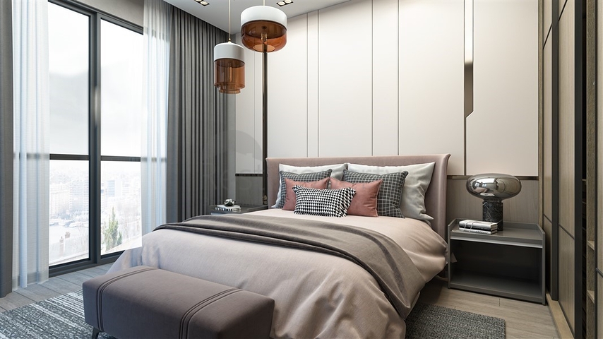 مجمع جديد من الدرجة الممتازة على بعد 500 متر من البحر في منطقة توميوك