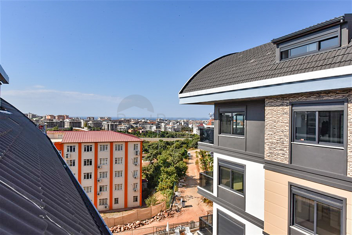 شقة غير مكلفة 2 + 1 في مجمع جديد في منطقة أوبا