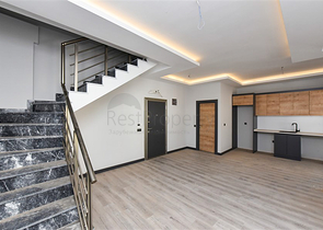 شقة غير مكلفة 2 + 1 في مجمع جديد في منطقة أوبا