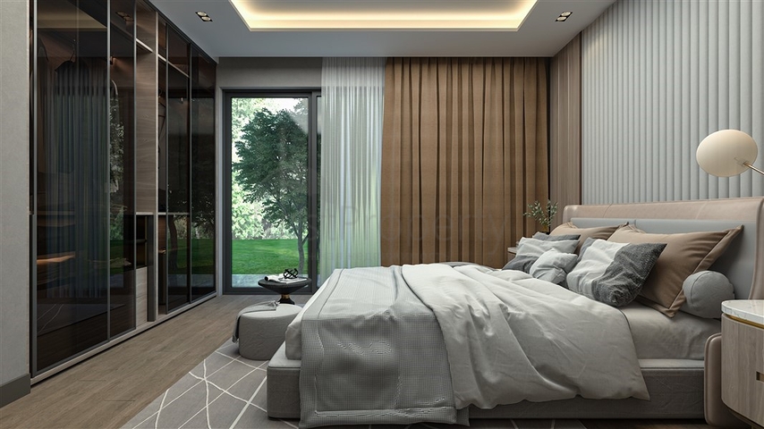 فلل بحمام سباحة خاص قيد الإنشاء في منطقة توميوك-إردملي