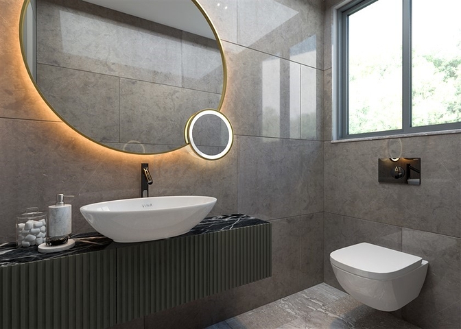 فلل بحمام سباحة خاص قيد الإنشاء في منطقة توميوك-إردملي