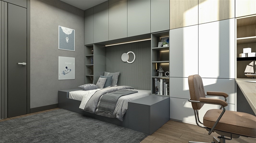 فلل بحمام سباحة خاص قيد الإنشاء في منطقة توميوك-إردملي