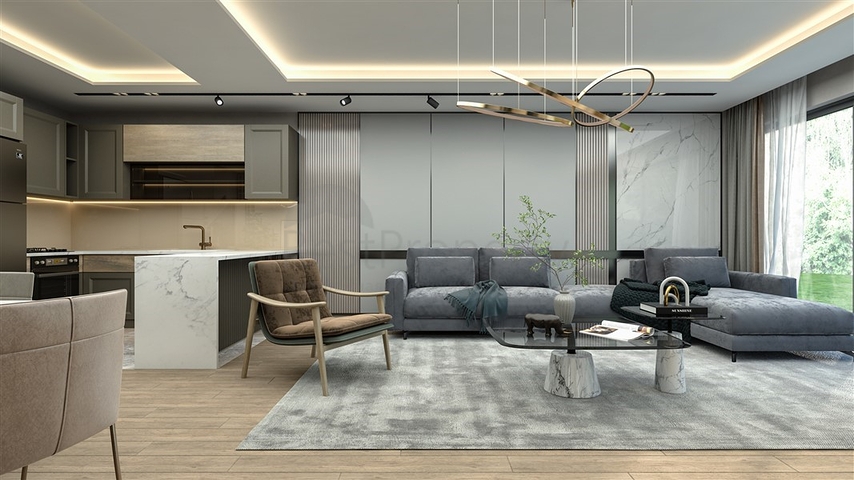 فلل بحمام سباحة خاص قيد الإنشاء في منطقة توميوك-إردملي