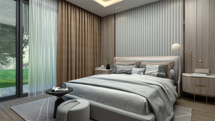 فلل بحمام سباحة خاص قيد الإنشاء في منطقة توميوك-إردملي