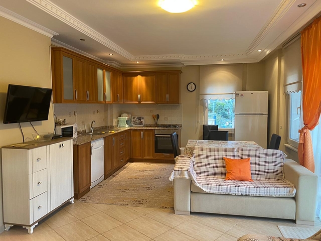 شقة مفروشة 2 + 1 في منطقة سكنية في ألانيا شقة مفروشة 2 + 1 في منطقة سكنية في ألانيا