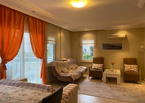 شقة مفروشة 2 + 1 في منطقة سكنية في ألانيا شقة مفروشة 2 + 1 في منطقة سكنية في ألانيا