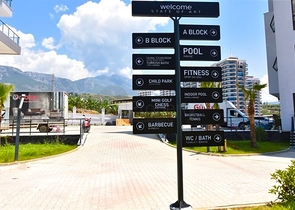 شقة 1+1 مطلة على الجبل والبحر في منطقة محمودلار شقة 1+1 مطلة على الجبل والبحر في منطقة محمودلار