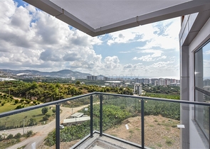 شقة 1+1 مطلة على الجبل والبحر في منطقة محمودلار شقة 1+1 مطلة على الجبل والبحر في منطقة محمودلار