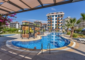 شقة 2 + 1 على الخط الأول في حي كيستل