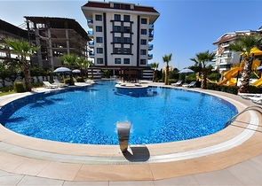 شقة 2 + 1 على الخط الأول في حي كيستل