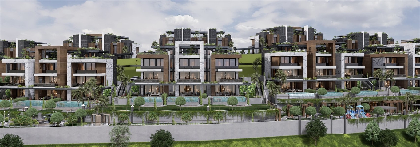 مشروع فيلا جديد واسع النطاق في منطقة كارجيجاك