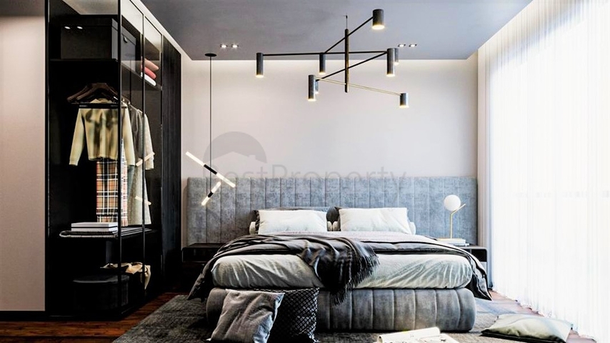 شقة 1+1 على مسافة قريبة من البحر في منطقة أوكورجالار