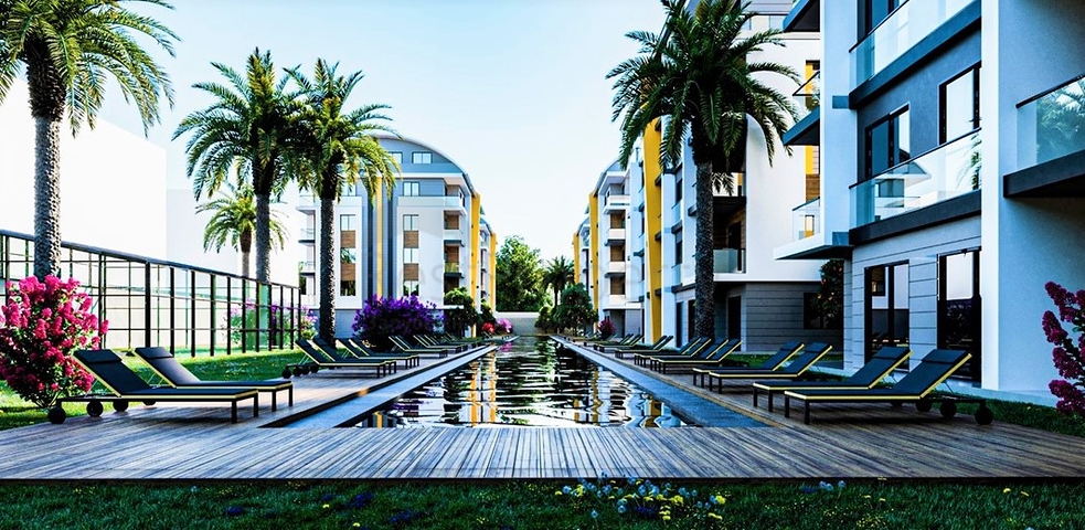 شقة 1+1 على مسافة قريبة من البحر في منطقة أوكورجالار