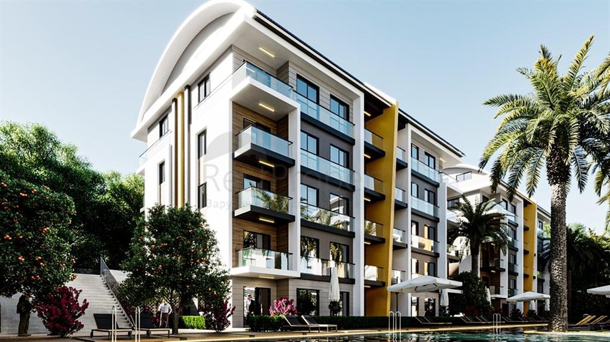 شقة 1+1 على مسافة قريبة من البحر في منطقة أوكورجالار