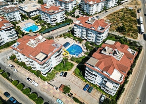 شقة مفروشة 2 + 1 في منطقة أوبا