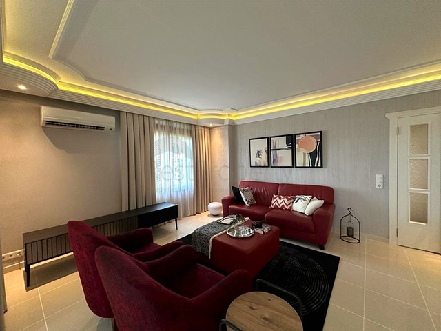 شقة 2 + 1 مع تصريح إقامة في منطقة أوبا