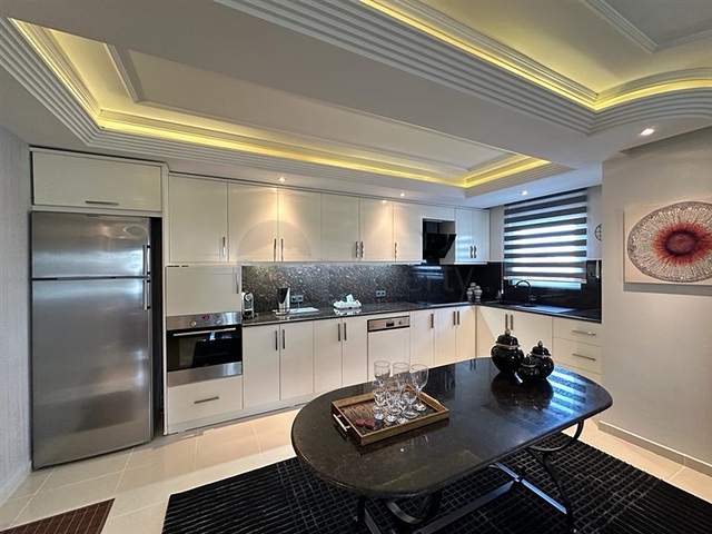 شقة 2 + 1 مع تصريح إقامة في منطقة أوبا