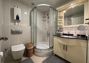 شقة 2 + 1 مع تصريح إقامة في منطقة أوبا