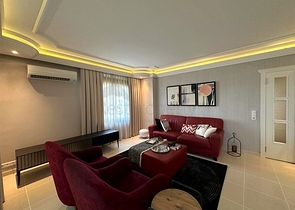 شقة 2 + 1 مع تصريح إقامة في منطقة أوبا