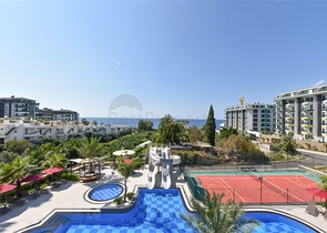 شقة بغرفة نوم واحدة مطلة على البحر